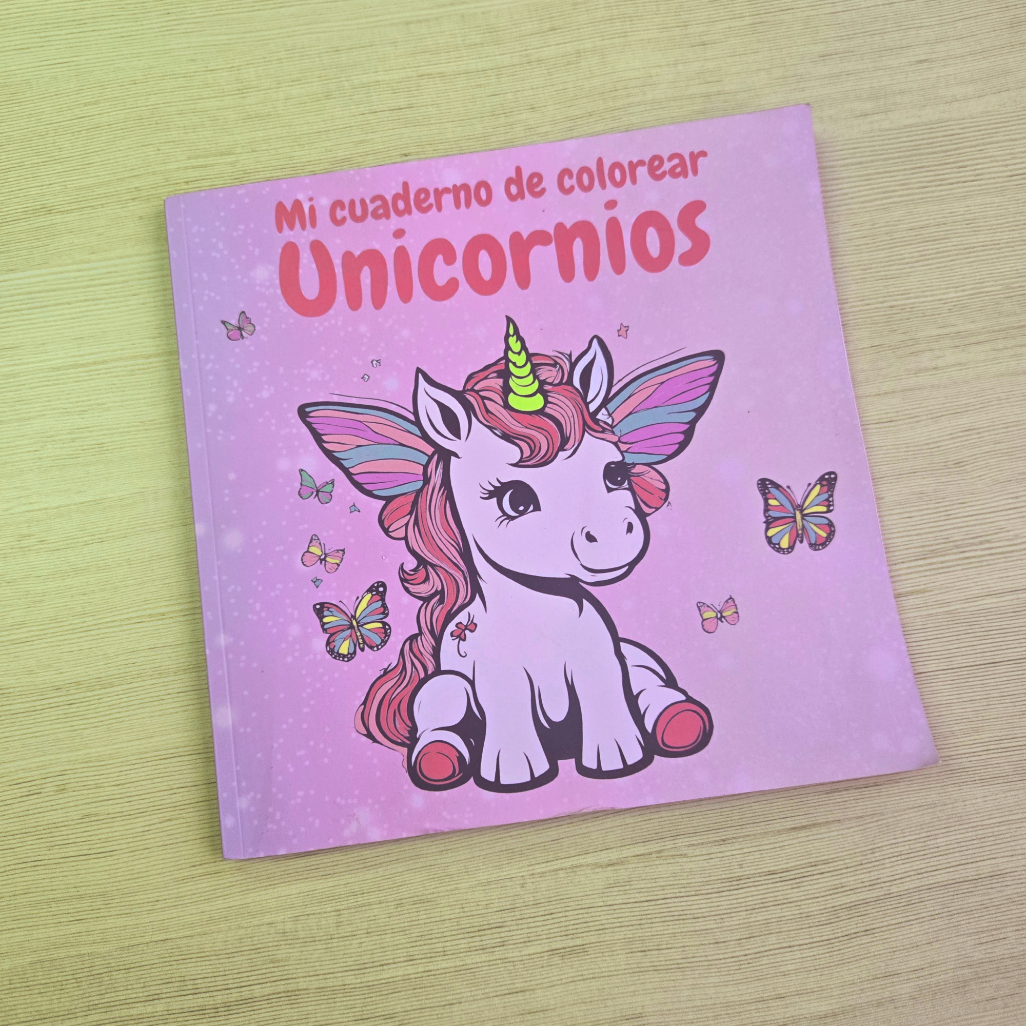 Mi cuaderno de colorear unicornios
